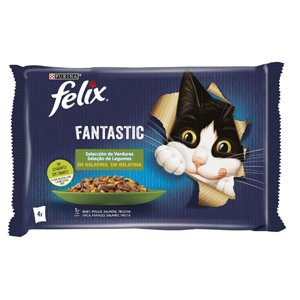 FELIX FANTASTIC VERDURAS 4 x 85 gr.